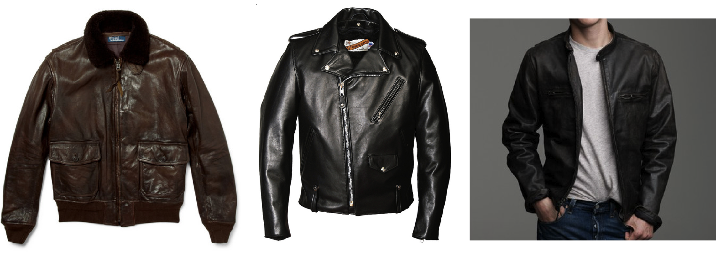 Boys Leather Jacket - Black Leather Jacket
